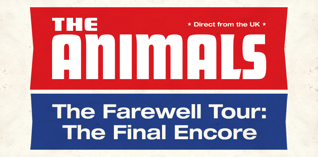 The Animals 60th Anniversary Farewell Tour of Australia Poster